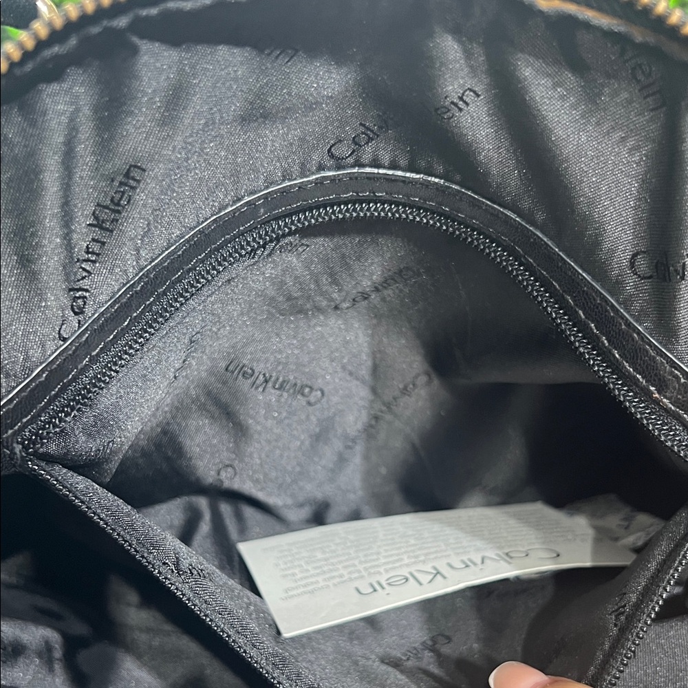 Calvin Klein Sutton Lamb Satchel Bag - Picture 12 of 16